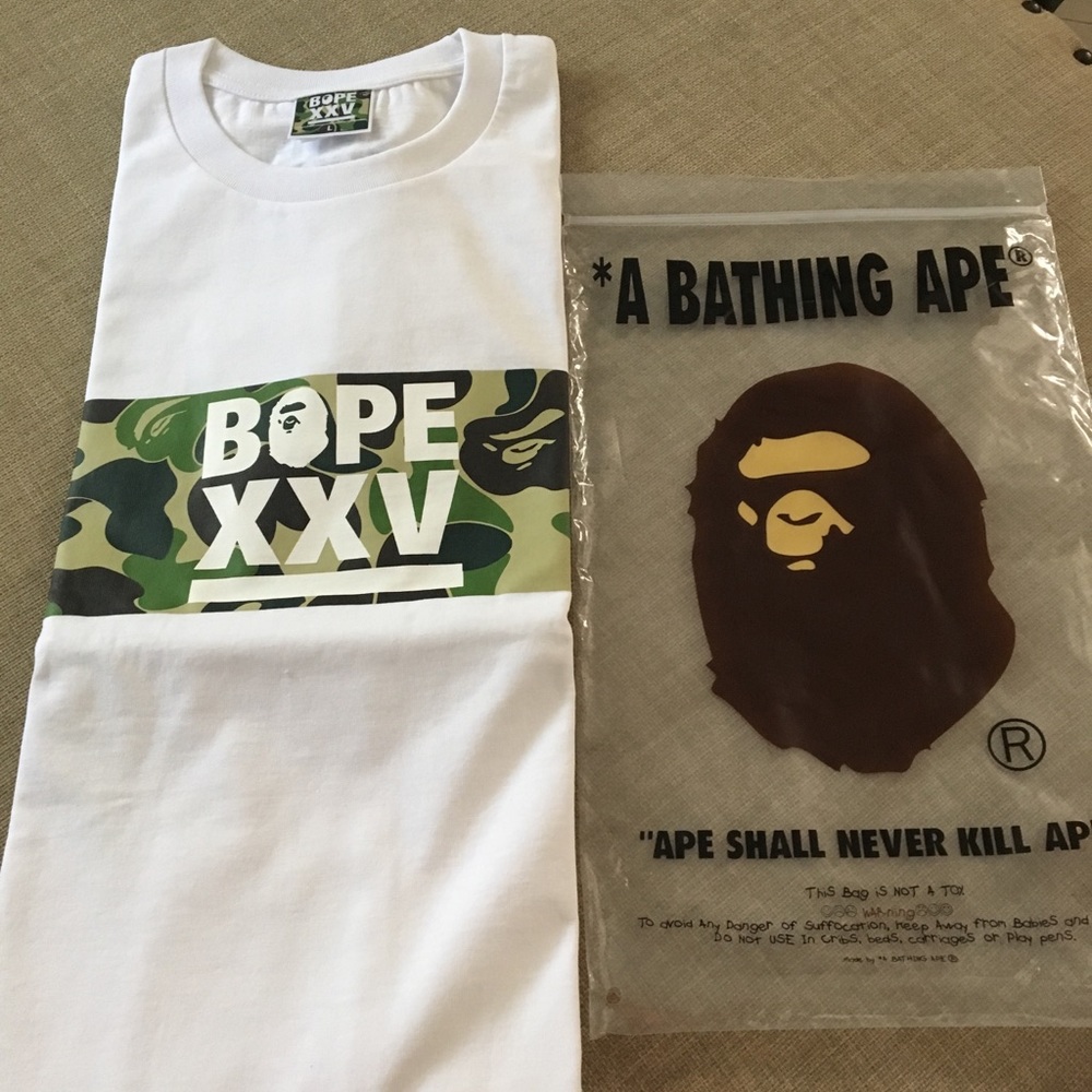 BAPE TEE CAMO Box BRAND NEW